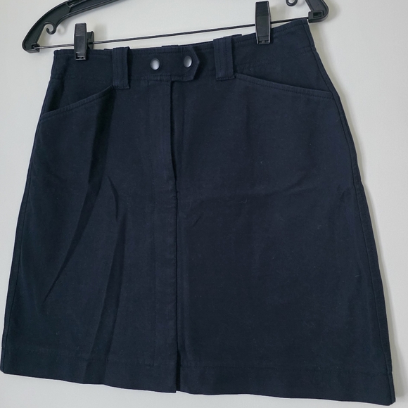 LOFT Dresses & Skirts - LOFT Black Utility Mini Skirt – Belted Workwear Style, Size 6